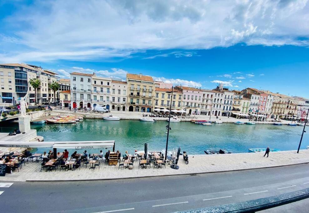 "Royal" Magnifique Appartement Avec Vue Sur Le Cadre Royal Sète Dış mekan fotoğraf