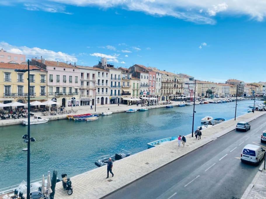 "Royal" Magnifique Appartement Avec Vue Sur Le Cadre Royal Sète Dış mekan fotoğraf